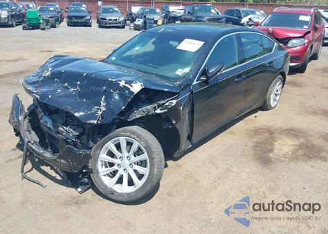 2022 Cadillac Ct5 Luxury из США, поврежденный, VIN 1G6DX5RK0N0130725